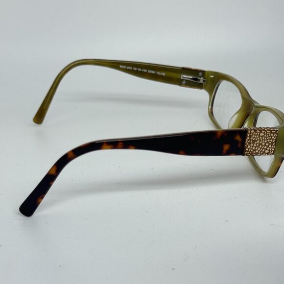 RUNWAY COUTURE RCE-232 DEMI/OLIVE 49-18-140 Eyeglasses Frames H14350 - Picture 5 of 8